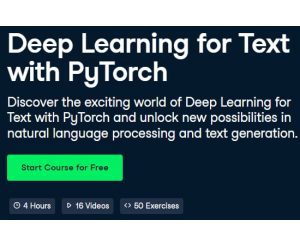 Deep Learning for Text with PyTorch