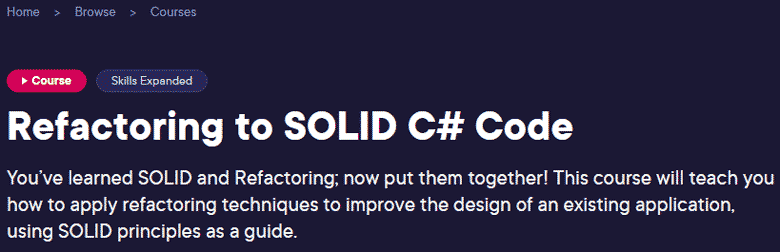 Refactoring to SOLID C# Code