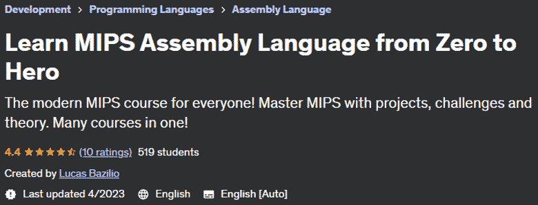 Learn MIPS Assembly Language from Zero to Hero Learn MIPS Assembly Language from Zero to Hero