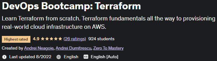 DevOps Bootcamp: Terraform