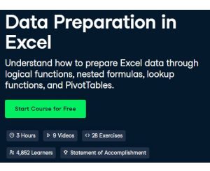 Data Preparation in Excel