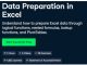 Data Preparation in Excel