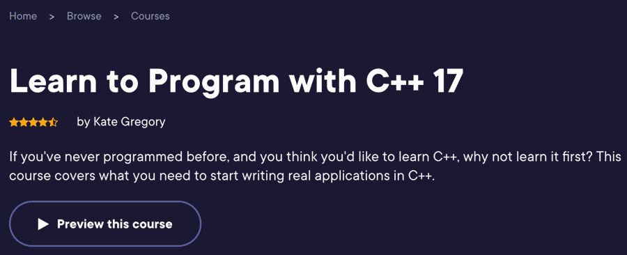 Learn to program with C++ 17