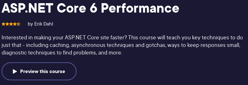 ASP.NET Core 6 Performance