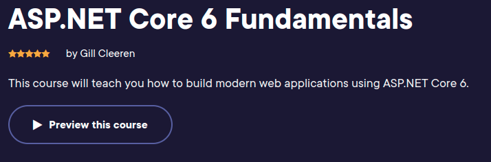 ASP.NET Core 6 Fundamentals