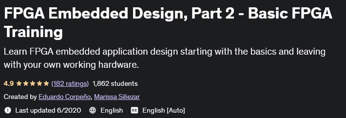 FPGA Embedded Design, Part 2 - Basic FPGA Training