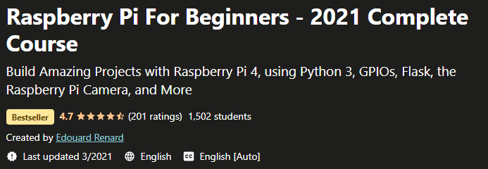 Raspberry Pi For Beginners 2021 Complete Course