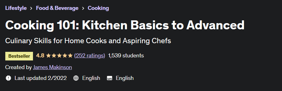 Cooking 101: Kitchen Basics to Advanced