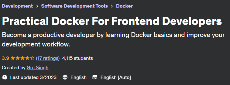 Practical Docker For Frontend Developers 