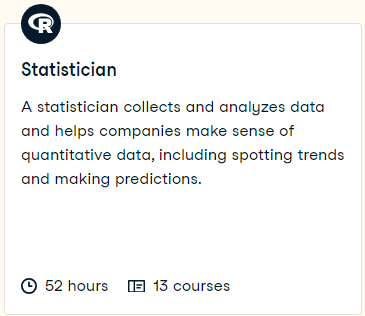 Statistician with R