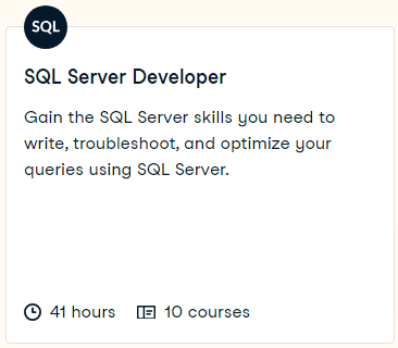 SQL Server Developer