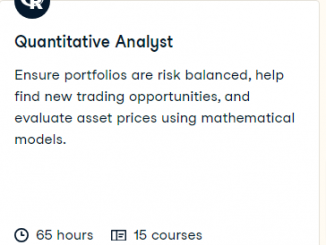 Quantitative Analyst with R