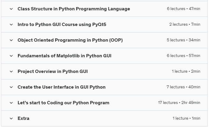 Python & Python PyQT5 |  PyQT5 with Python GUI Programming 