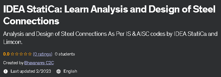 IDEA StatiCa_ Learn Analysis and Design of Steel Connections