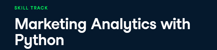 Marketing Analytics with Python