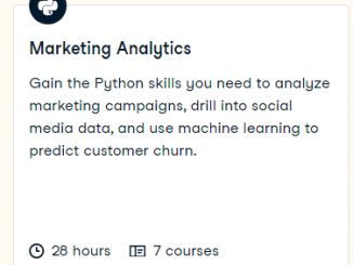 Marketing Analytics with Python