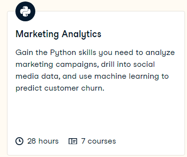 Marketing Analytics with Python