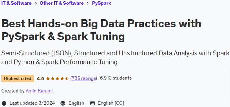 Best Hands-on Big Data Practices with PySpark & ​​Spark Tuning