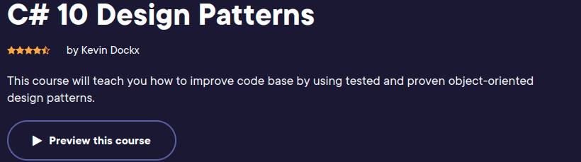 C# 10 Design Patterns