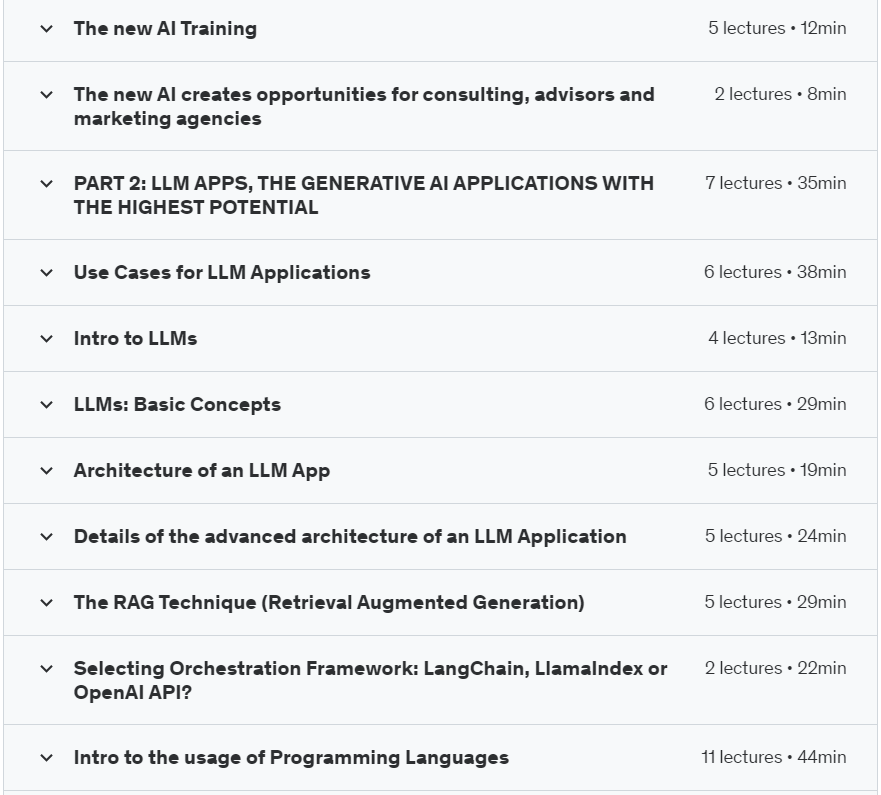 2024 Bootcamp: Generative AI + LLM App Development