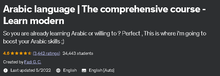 Arabic language _ The comprehensive course - Learn modern