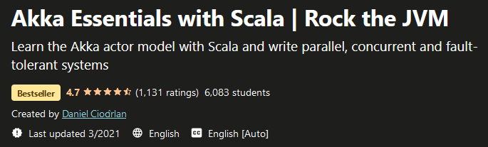 Akka Essentials with Scala |  Rock the JVM