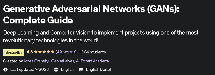 Generative Adversarial Networks (GANs)_ Complete Guide