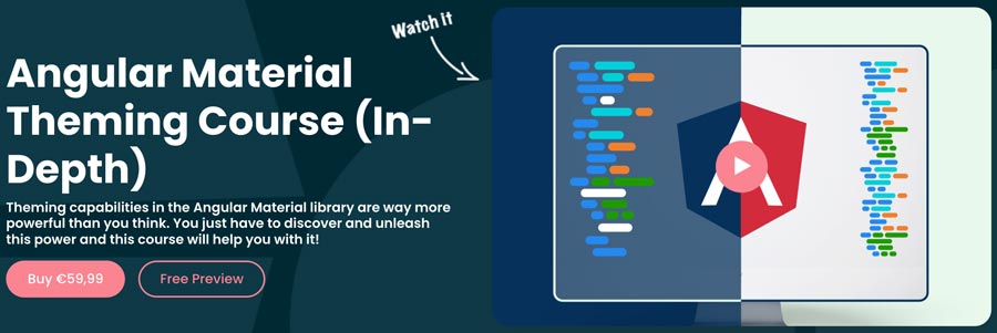 Angular Material Theming Course (In-Depth)