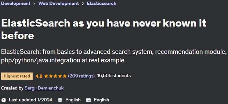 ElasticSearch as you have never known it before