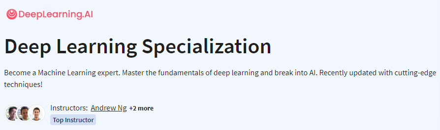 Deep Learning Specialization 