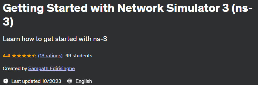 Getting Started with Network Simulator 3 (ns-3)