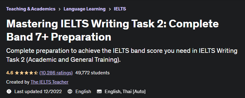 Mastering IELTS Writing Task 2 Complete Band 7+ Preparation