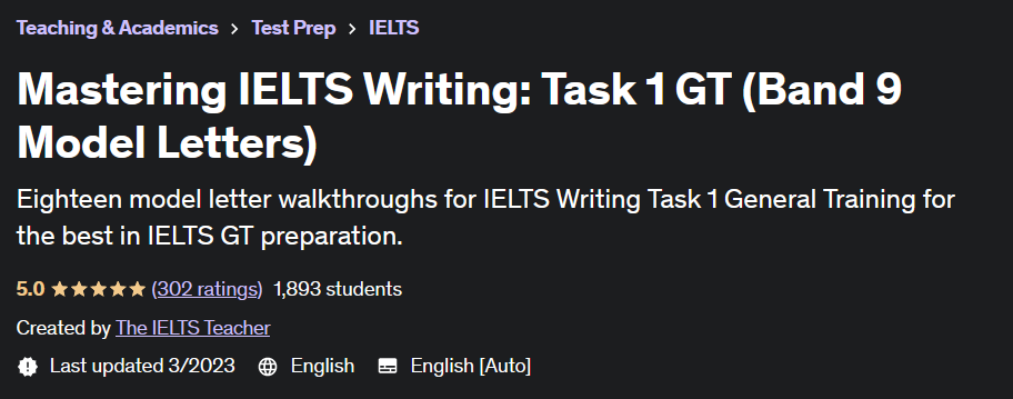 Mastering IELTS Writing: Task 1 GT (Band 9 Model Letters)