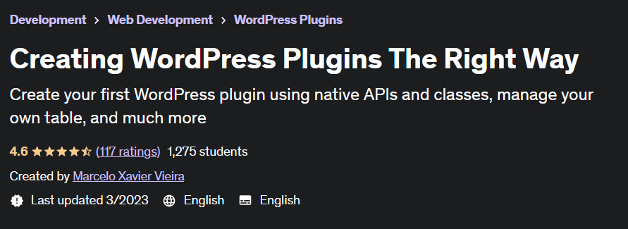 Creating WordPress Plugins The Right Way