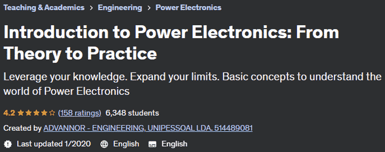 Introduction to Power Electronics: From Theory to Practice