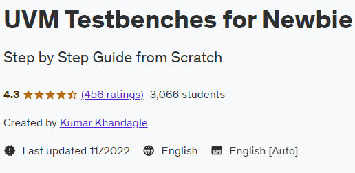 UVM Testbenches for Newbie