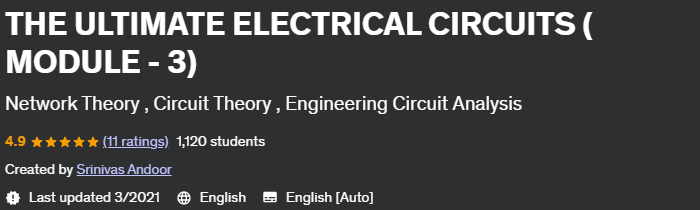 The Ultimate Electrical Circuits _ Module - 3_