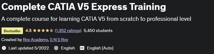 Complete CATIA V5 Express Training