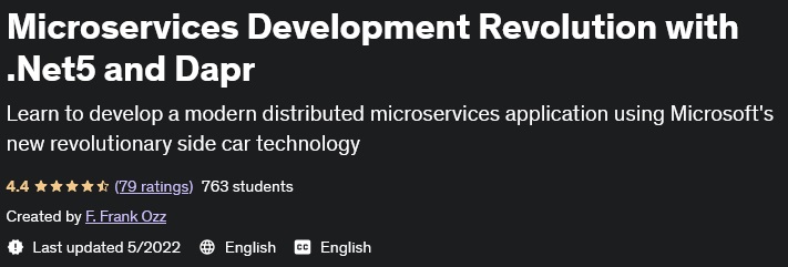 Microservices Development Revolution with .Net5 and Dapr