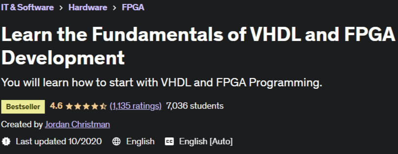 Learn the Fundamentals of VHDL and FPGA Development