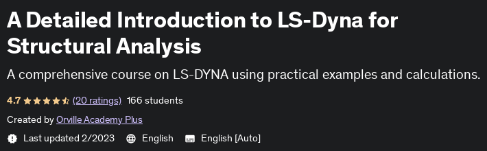 A Detailed Introduction to LS-Dyna for Structural Analysis