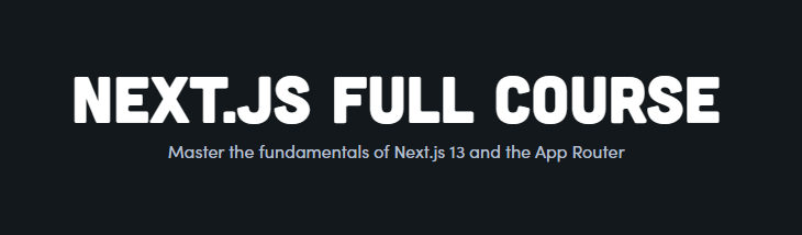 Next.js Full Course