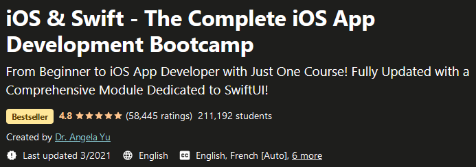 iOS & Swift - The Complete iOS App Development Bootcamp