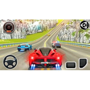 Create a Driving Game _ Unity & C# iOS & Android Game Making