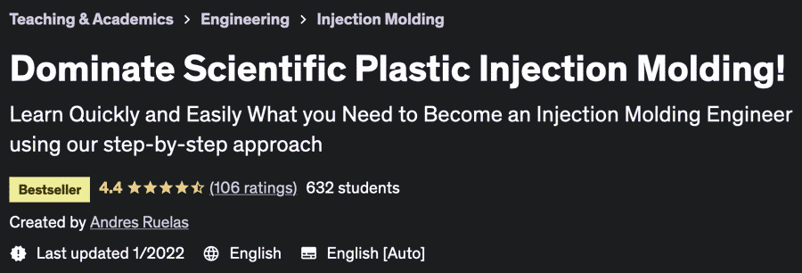 Dominate Scientific Plastic Injection Molding!