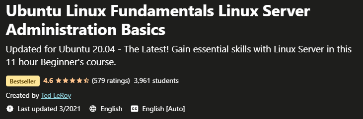 Ubuntu Linux Fundamentals Linux Server Administration Basics