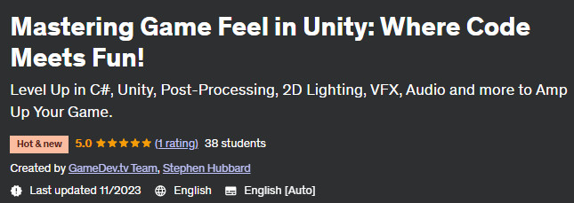 Mastering Game Feel in Unity: Where Code Meets Fun!