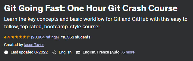 Git Going Fast One Hour Git Crash Course