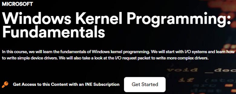 Windows Kernel Programming: Fundamentals