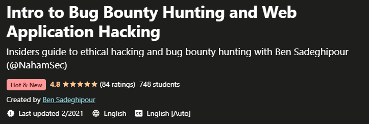 Intro to Bug Bounty Hunting and Web Application Hacking